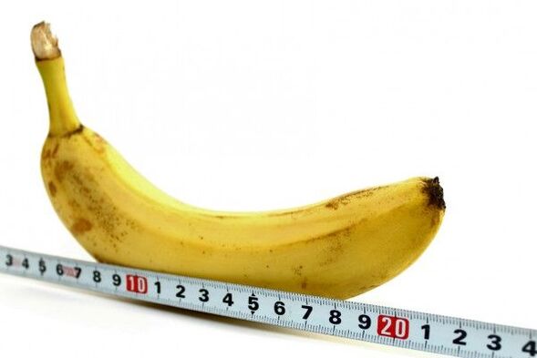 varpos matavimas banano pavyzdžiu